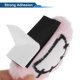 thumbnail image 5 of Accesorios para Casco de Motocicleta Decoración Orejas de Panda Rojo para Cascos de Motocicleta Bicicleta Esquí Pegatina de Piel Rosa 2 Juegos, 5 of 6