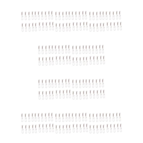 Riwesomey 20x de amplio y conveniente: rodamientos giratorios de bolas de pesca para peces depredadores, surtido de lucios, rodamientos de bolas 6-fuerza de tracción47kg 10piezas