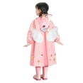 thumbnail image 2 of Kids Raincoat Lightweight PU Rainwear for Boys Girls with Cute Patterns Elementary School Kindergarten Use, 2 of 8