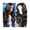 103F-dark brown, variant on Wig Female Middle Part Long Hair 26 Inches Long Wigs Synthetic Wig Loose Wavy Wigs Heat Resistant