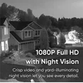 thumbnail image 6 of Restored Wyze Cam Outdoor v1 Wireless, Weather-Resistant 1080p HD Home Security Camera, Battery Powered, PIR Motion Detection, Night Vision, 2-Way Audio,White (Refurbished), 6 of 10