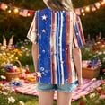 thumbnail image 4 of CCRFTGI 250th Anniversary Usa Shirt for Kids Boys Girls Size 7 Patriotic 4th Of July Cute Tops American Flag Stars Striped Outfits July 4th Celebration Summer Tops 1776 T-Shirts Blue 9-10 Years, 4 of 6