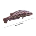 thumbnail image 2 of 3D Giant Soft Fish Cushion Pillow, Plush Pillow Stuffed Toy Throw Pillow For Home Decoration Gift, Simulation Fish Plush Toy For Kids, Stuffed Animal Toy Soft Fish Cushion For Bedroom Sofa,Grey2, 2 of 3