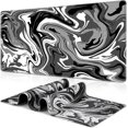 thumbnail image 1 of Fluid Pattern Gaming Mouse Pad - 31.5x15.7inch Large Extended Computer Mouse Mat, Full Desk Mousepad for Gaming, Office, Home, Non-Slip Rubber Base, 1 of 6