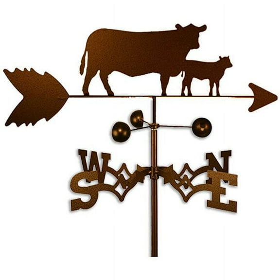 SWEN Products Inc Handmade Cow and Calf Weathervane