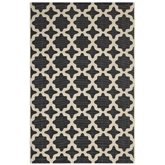 Cerelia Moroccan Trellis 8x10 Indoor and Outdoor Area Rug R-1139F-810