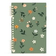 thumbnail image 2 of Cute Small Flowers and Leaves Notebooks 2 Pcs 1-subject Journal 60 Sheets A5 College Ruled Paper Detachable Ring 8.3"x5.7", 2 of 8