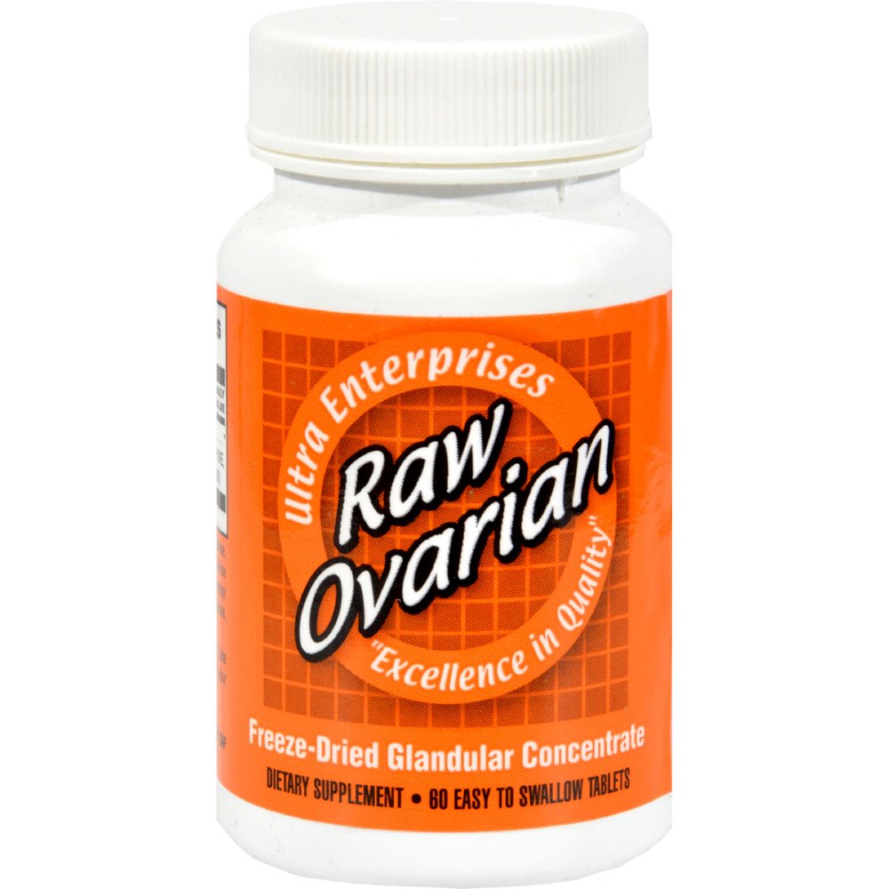 Ultra Glandulars Raw Ovarian 200 mg 60 Tablets