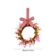 thumbnail image 3 of Anillo De Plástico Corona de primavera artificial de 30 cm con flores verdes para colgar en la puerta, para decoración navideña de pared interior y exterior (1 unidad) JASKFLY, 3 of 8