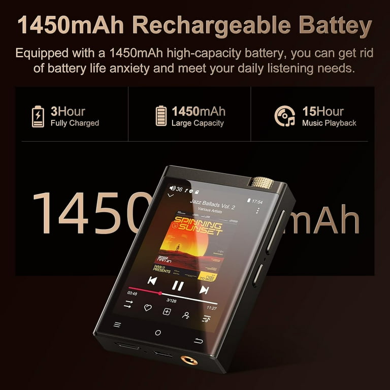 Oilsky Mp3 プレーヤー　DAP　ハイレゾ対応　Bluetooth Oilsky Mp3 音楽プレーヤー DAP ハイレゾ対応 Bluetooth - メルカリ