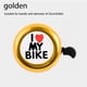 thumbnail image 5 of Soidarity Timbre de bicicleta con sonido claro, bonito timbre de advertencia para accesorio de seguridad para bicicleta Ciclismo Oro, 5 of 6