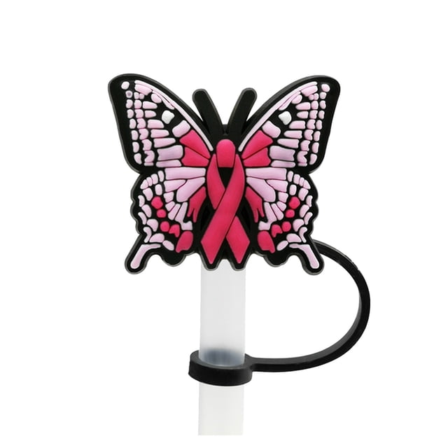 Colorful Design Silicone Straw Covers for StanleCup - Reusable Drinking Cap Protector 80mm Lid Accessories Topper for Enhanced Sipping Experience