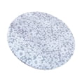 thumbnail image 1 of ziyahi Nappe Ronde en PVC Imperméable Housse de Table Déco Maison Gris Chrysanthème, 1 of 9