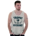 thumbnail image 4 of Trophy Husband Best Partner Hubby Tank Top Sleeveless Tee Men Brisco Brands L, 4 of 6