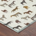 thumbnail image 3 of Addison Rugs Chantille Indoor/Outdoor Transitional Animal Ivory Machine Washable Runner Rug, 2'3" x 7'6", 3 of 8