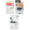 Wallniture Dots Lisbon File Folders Holder 15-Tier Hanging Office Desk Organizer Magazine Rack, Metal, White