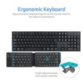 thumbnail image 4 of Graflsoa Clavier Bluetooth Pliable Compact F68 avec Design à Ciseaux, Compatible avec iOS/Android/Windows, Portable et Léger pour Voyage, Blanc, 4 of 6