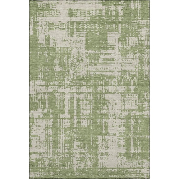 Dalyn Rugs Premium Machine Washable Mayfield AMF895 Green 8' x 10' Rug
