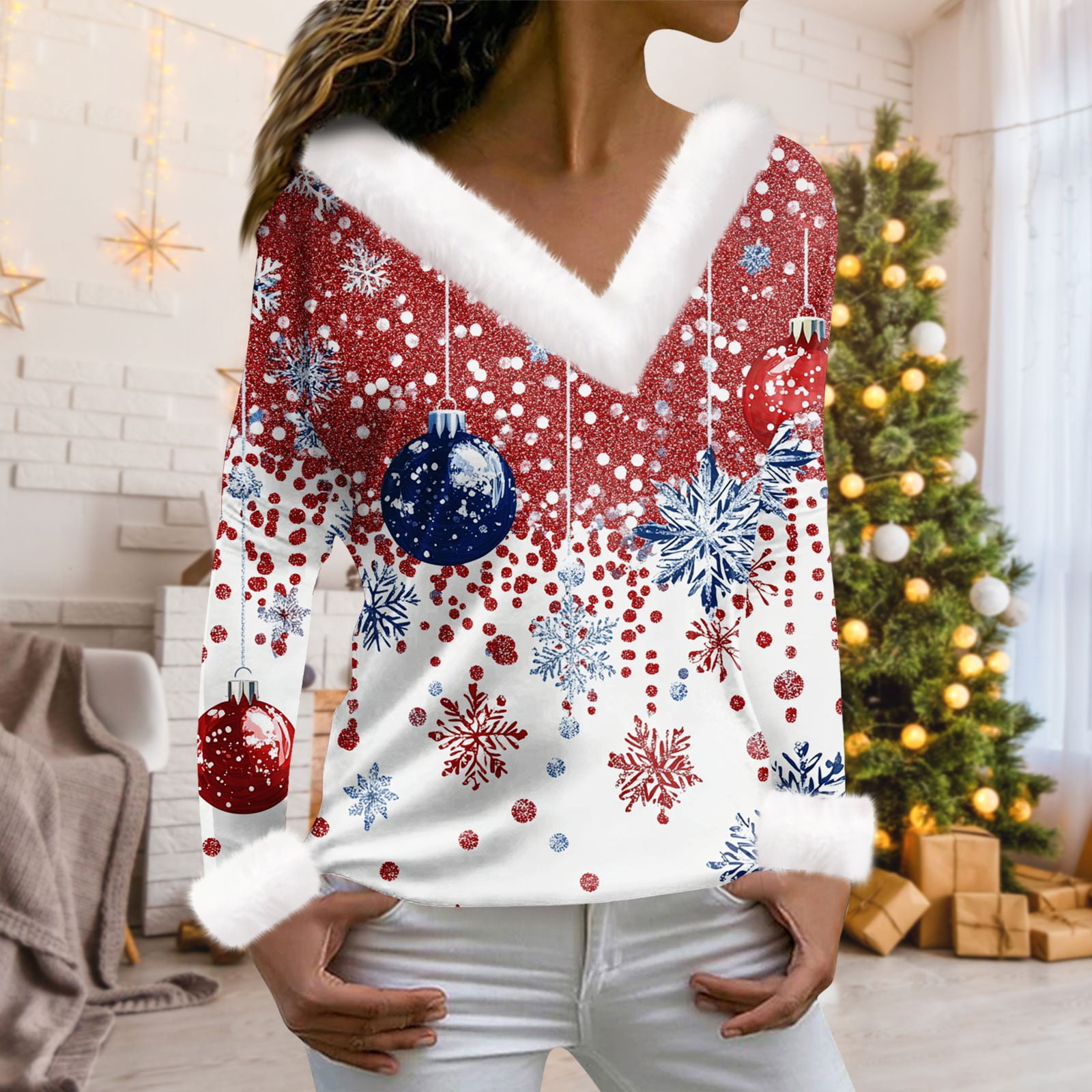 cute christmas tops