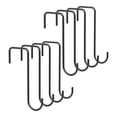 thumbnail image 2 of 8 ganchos para , colgadores de plantas, colgadores portátiles para postes de piscina, ganchos para patio, para , comederos para pájaros y negro 15cm, 2 of 8