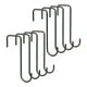 thumbnail image 1 of 8x Ganchos para colgar cercas Colgadores de cercas Ganchos de patio portátiles, compactos y resistentes para negro 15cm, 1 of 9