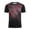 T-Wine, variant on T Shirts For Man Adult Referee Shirt V Neck Striped Sweatshirt Short Sleeved Top Classic Clothing Wine Xl