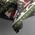 thumbnail image 6 of Black Christmas Santa Pattern Rectangle Tablecloth 60"x102",Waterproof Polyester Rectangle Table Cloth, Wipeable Spillproof Polyester Tablecloth for Dining, Camping, Indoor and Outdoor, 6 of 6