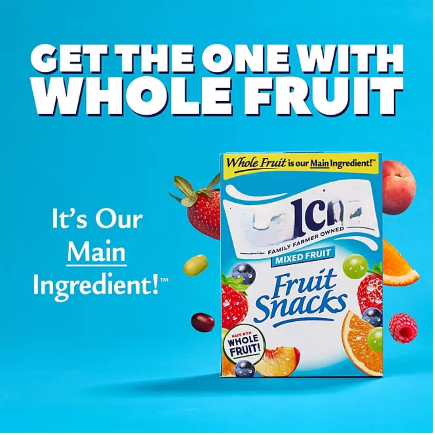 Welch's Mixed Fruit Fruit Snack, 0.8 oz, 90 count pack of 2
