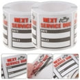 thumbnail image 2 of 2 Rolls Car Oil Change Service Remind Sticker Maintenance Service Label Sticker, 2 of 7