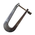 thumbnail image 3 of Youkk Violin Beam Clamp Replacement Universal Violin Clip Back Bracing Panel Plate Silver 11.6cm, 3 of 6