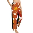 thumbnail image 2 of Balery Happy Thanksgiving Three Gnomes print Women's Pajama Pants,Ultra Lightweight Pjs,Lounge Pant-Large, 2 of 9