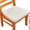 #3, variant on 1Pack Memory Foam Chair Cushions for Dining Chair, Friendly Woven Fabric 16" U-Shape Comfortable Kitchen Chair Pad, Removable Slip Resistant Seat Cushion(#4,42x36x36x4cm)