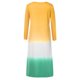 thumbnail image 4 of Vestido de manga larga de imprenta de contraste grande de ichuanyi liquidación de mujeres ICHUANYI WER202308181122, 4 of 5