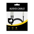 thumbnail image 5 of 3.5mm Stereo to Dual 6.35mm 1/4" Mono Audio Y-Splitter Cable for Guitar, Phone, Speaker, Amplifier - Gold-Plated, 1M to 10M Lengths, 5 of 5