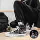 thumbnail image 1 of Zapatos de lona de caña alta, zapatillas de deporte para hombres, primavera, adolescentes, estudiantes, todo fósforo, casual, celebridades de Internet, 1 of 5