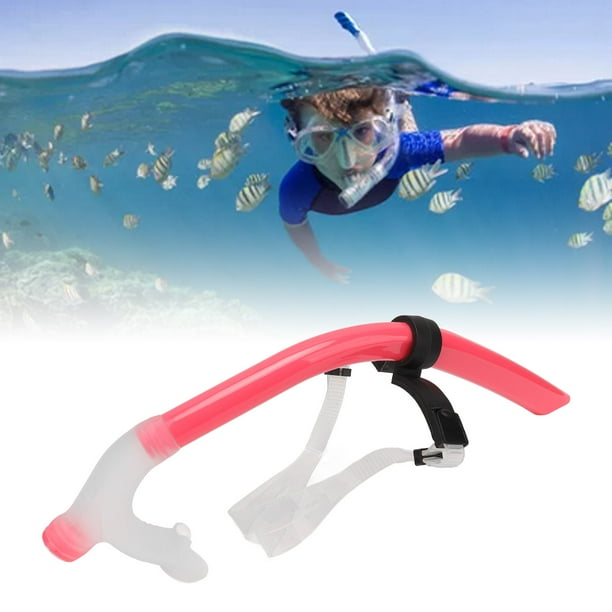 Snorkel de Natación para nata de Lasps, Boquilla de Silicona Suave Para Niños Para Niños de Snorkel para Adultos para Buceo y Buceo, Pesa de Lanza