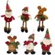 thumbnail image 1 of Adornos para el árbol de Navidad ZHAOCHENG colgantes de peluche Papá Noel muñeco de nieve reno, 1 of 4