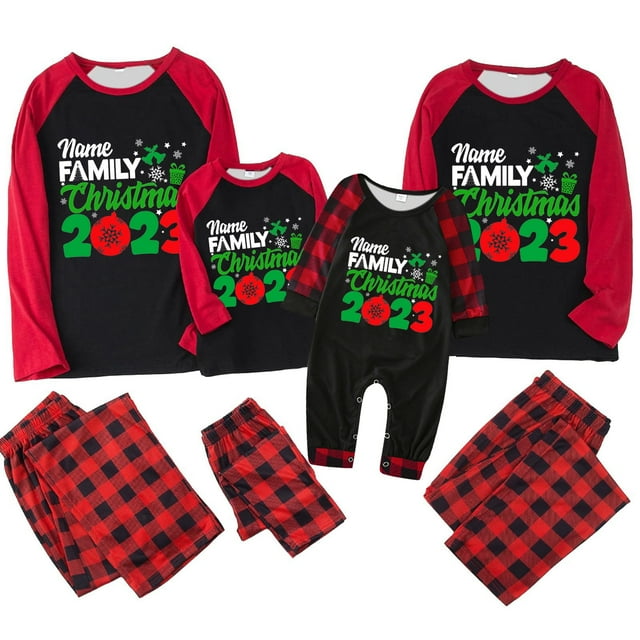 Pijamas navideños a juego Grinch - TKing Fashion 2024 Nuevos conjuntos de pijamas navideños familiares a juego Grinch, pijamas navideños navideños para parejas, adultos y niños, 3 Meses