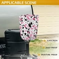 thumbnail image 3 of Yuyamidu Pink Cow Print Trailer RV Electric Tongue Jack Cover Strawberry RV Power Tongue Trailer Jack Cover Universal RV Travel Trailer Jack Protective Cover, 3 of 7