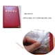 thumbnail image 5 of Inteprter 480 almacenamiento colección monedas álbumes carpeta conmemorativa volumen piezas carpeta antiguo cobre dinero gran capacidad rojo Almacenamiento y organización del hogar Negro Inteprter HA073998-01, 5 of 6
