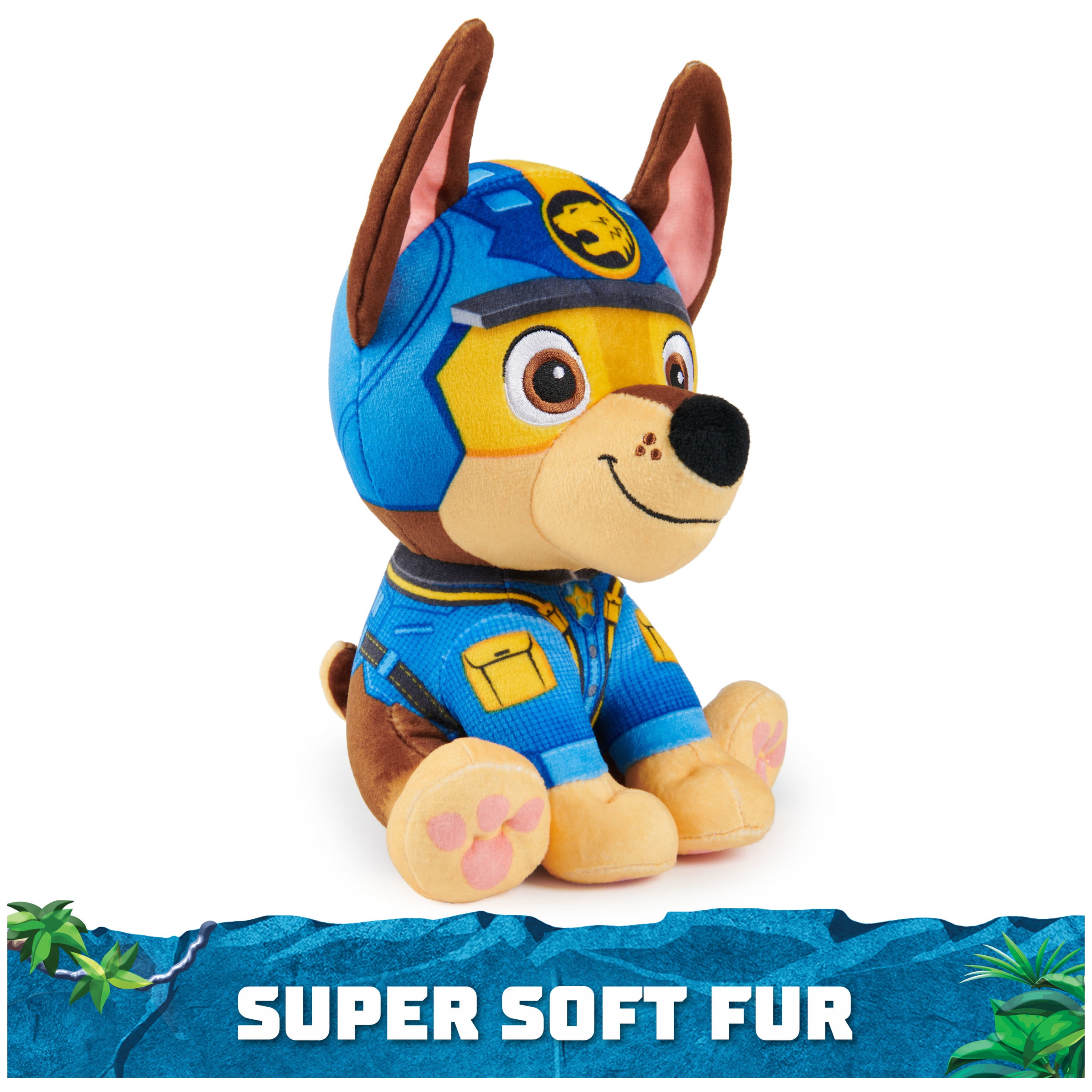 PAW Patrol Jungle Pups, 8-Inch Collectible Plush Toy (Styles May Vary)