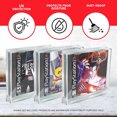 thumbnail image 4 of EVORETRO 2x Vitrines en Acrylique pour Jeux PlayStation PS1 – Boîte de Rangement Protectrice Transparente, Coque Rigide Durable, Antipoussière et Résistante aux Rayures pour Collection de Jeux Rétro, 4 of 5