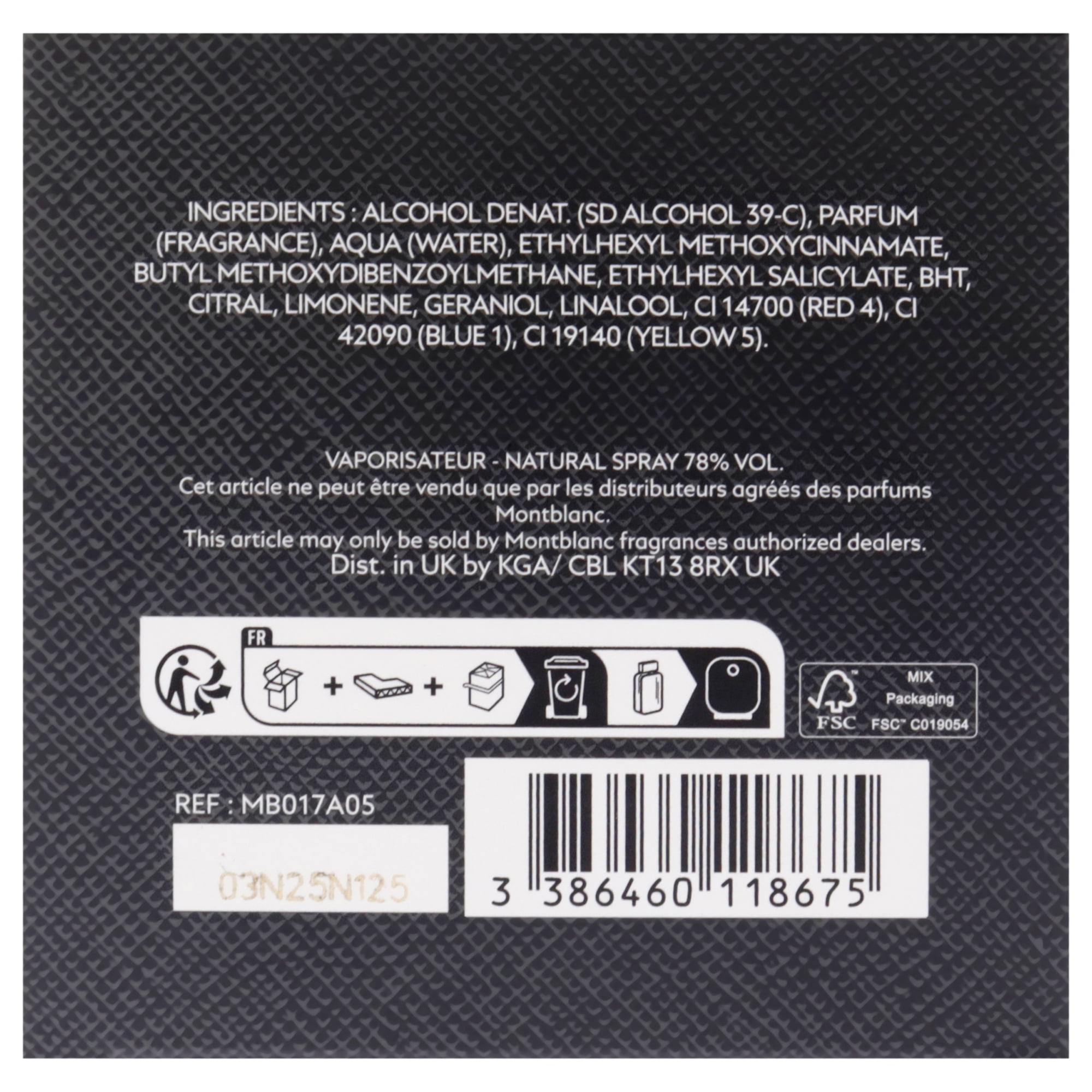 Mont Blanc Explorer , 6.7 oz EDP Spray