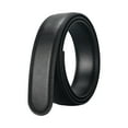 thumbnail image 3 of Automatic Belt Men without Clasp Trendy Simple Waistband Ratchet Belt Strap black 150cm, 3 of 8
