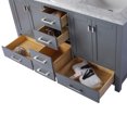 thumbnail image 3 of Miseno Mv-Prm60g Prim 60" Free Standing Vanity Set - Grey, 3 of 7