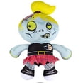 thumbnail image 2 of 7.5" Punk Rocker Zombie Girl Plush Doll Action Figure Soft Toy Decoration, 2 of 2