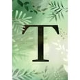 thumbnail image 2 of America Forever Monogram Letter T Garden Flag, 12.5 x 18 inch Double Sided, Greenery Flag, Botanical Monogram Flag, Initial Flag, Spring Summer Outdoor Decor, Yard Decoration, 2 of 5
