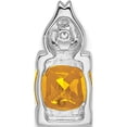 thumbnail image 4 of 14K White Gold Citrine And Diamond Pendant (Width 6) (Length 13.2) - Jbsp, 4 of 5