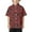 Red, variant on SNKSDGM Boys Dress Shirts 8-10 Green Children Beach Leisure Loose Comfortable Trendy Foreign Trade Comfortable Boys Collar Button Open Shirt Short Sleeve Shirt 12-13 Years