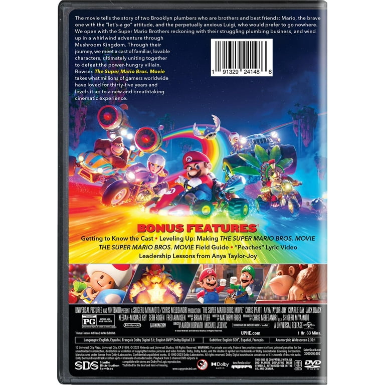 Universal Home Video The Super Mario Bros. Movie (DVD) - Walmart.com
